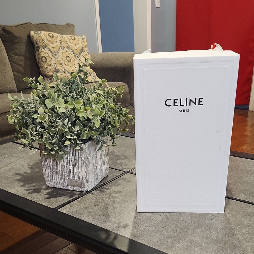 Celine White Faux Floral Accent Arrangement